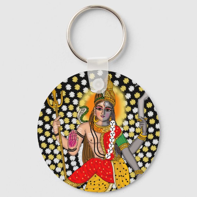 Chaveiro Pingente Shiva Kali (Frente)