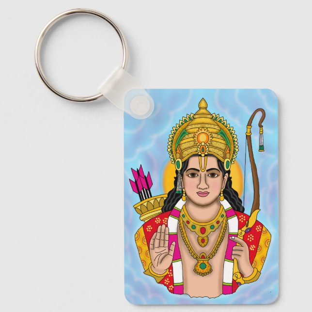 Chaveiro Pingente Shree Ram (Frente)