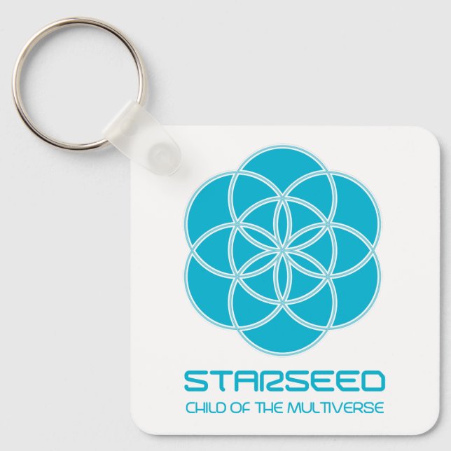Chaveiro Pingente Starseed | Filho do Multiverso (Frente)