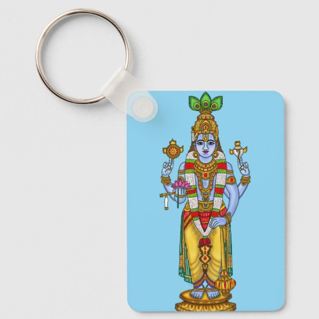 Chaveiro Pingente Vishnu (Frente)