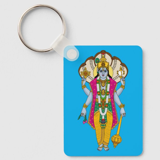 Chaveiro Pingente Vishnu (Frente)