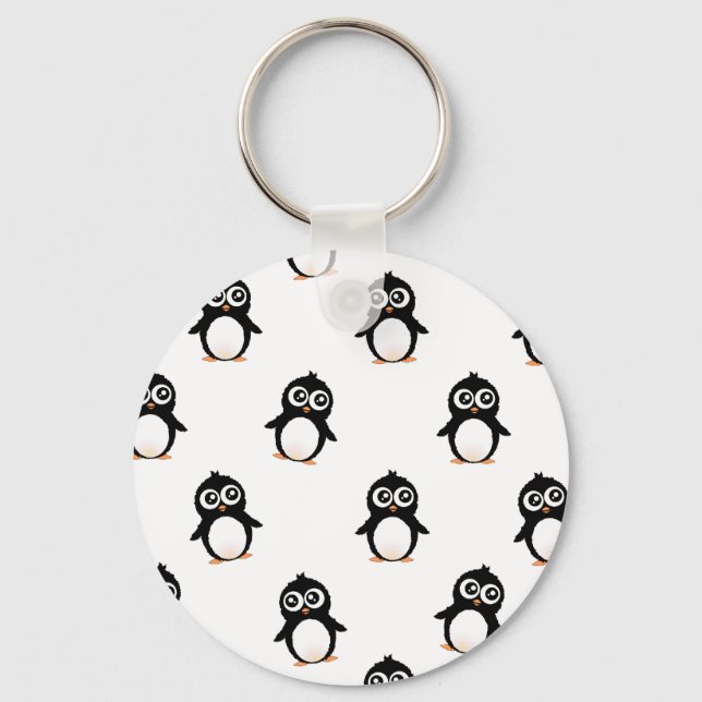 Chaveiro Pinguim bonito (Frente)