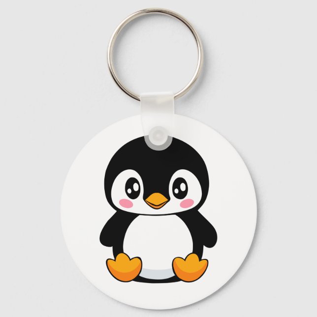 Chaveiro Pinguim Cujo (Frente)