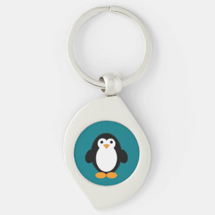 Chaveiro Pinguim de desenho animado