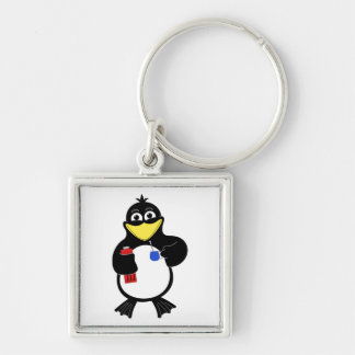 Chaveiro Pinguim de desenho animado