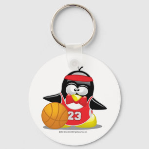 Chaveiro Pinguim do basquetebol