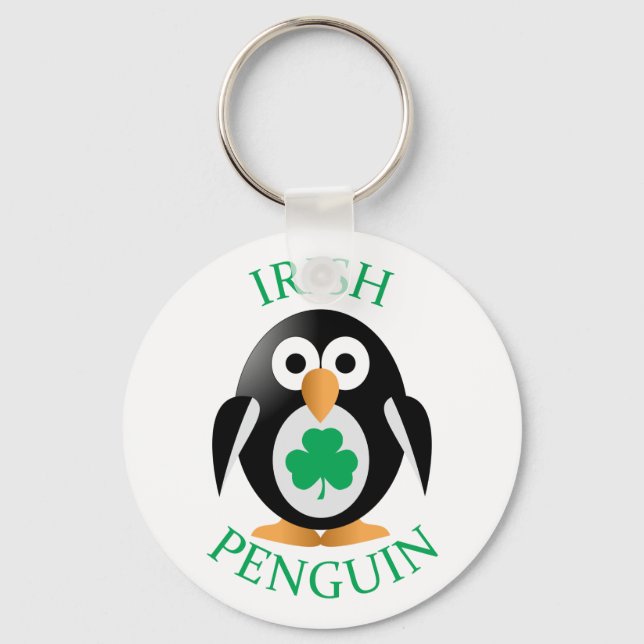 Chaveiro Pinguim irlandês (Frente)