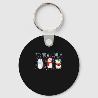 Chaveiro Pinguim Legal na neve Natal