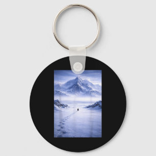 Chaveiro Pinguim mas por que ir em direção às montanhas pin