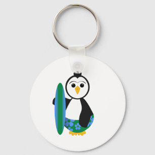 Chaveiro Pinguim-Surfista-Cujo