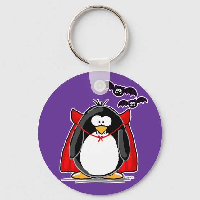 Chaveiro Pinguim Vampiro (Frente)