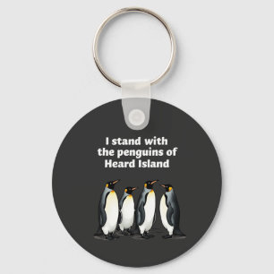 Chaveiro Pinguins contra Tarifas Anti Trump Garden Flag