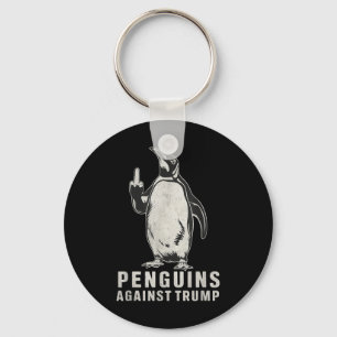 Chaveiro Pinguins Pinguppers Para Cima Pinguins De Dedo Méd