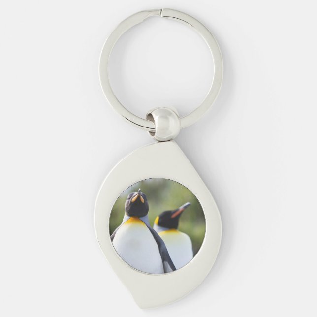 Chaveiro Pinguins-rei (Frente)