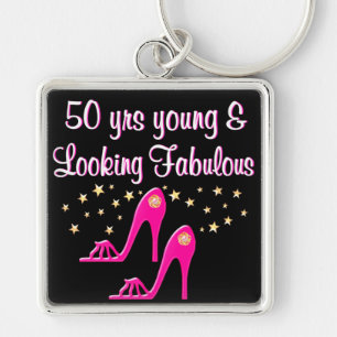 CHAVEIRO PINK 50 ANOS JOVENS E FABULOSOS