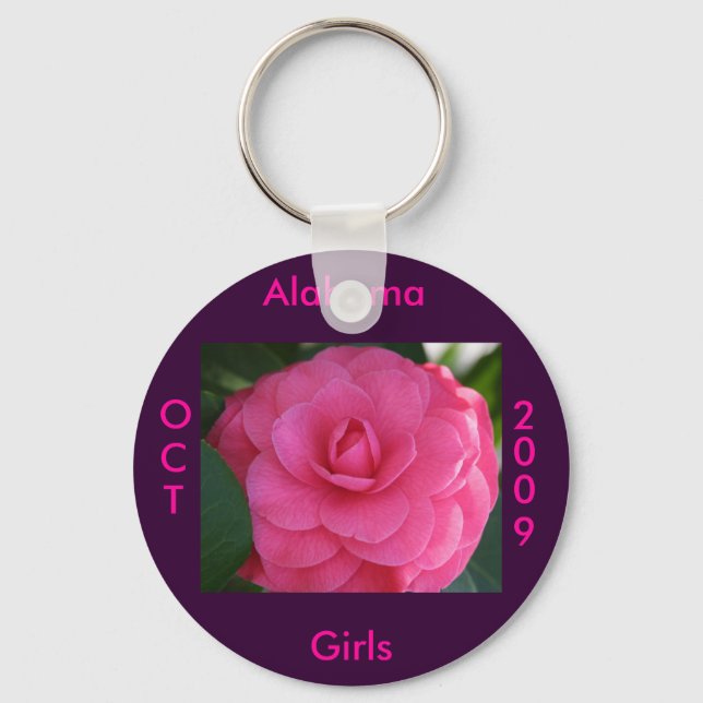 Chaveiro Pink Camelia (Frente)