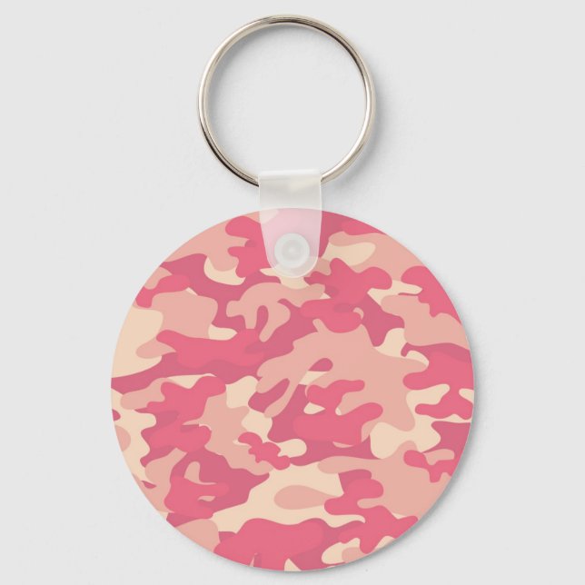 Chaveiro Pink Camo Design (Frente)