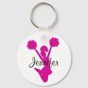 Chaveiro Pink Cheerleader Key Chain