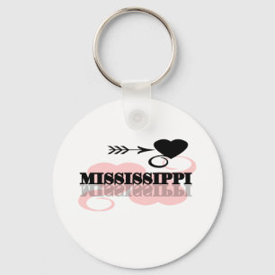 Chaveiro Pink Heart Mississippi
