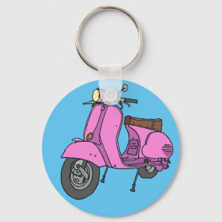 Chaveiro Pink Motor Scooter