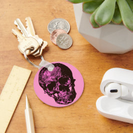 Chaveiro Pink Skull