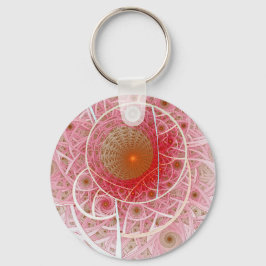 Chaveiro Pink Steampunk Abstract