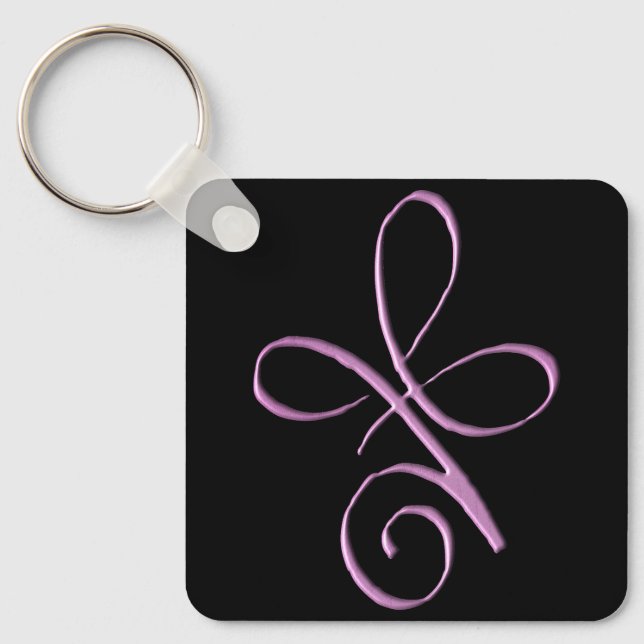 Chaveiro Pink Unconditional Love (Frente)