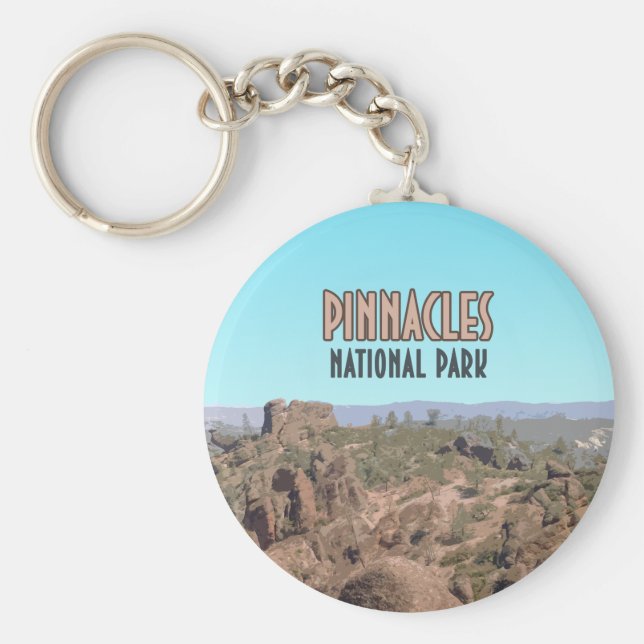 Chaveiro Pinnacle National Park California (Frente)