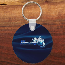 Chaveiro Pinos de boliche e esfera