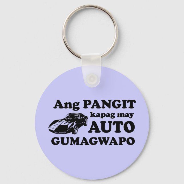 Chaveiro Pinoy Humor: Ang Auto em ang Gwapo (Frente)