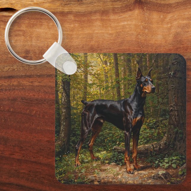 Chaveiro Pinscher Dobermann (Frente)