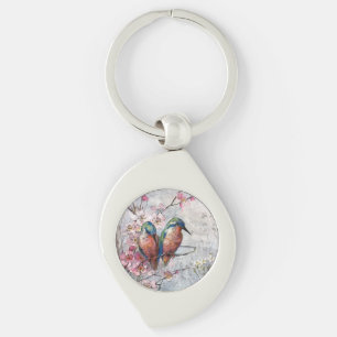 Chaveiro Pintado bonito de Atletas e Flores