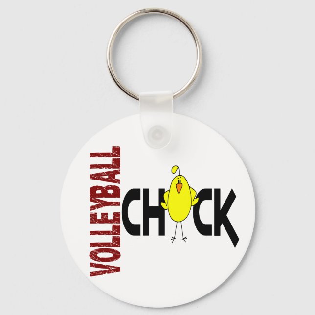 Chaveiro Pintinho 1 de voleibol (Frente)