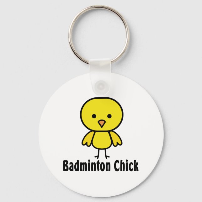 Chaveiro Pintinho Badminton (Frente)