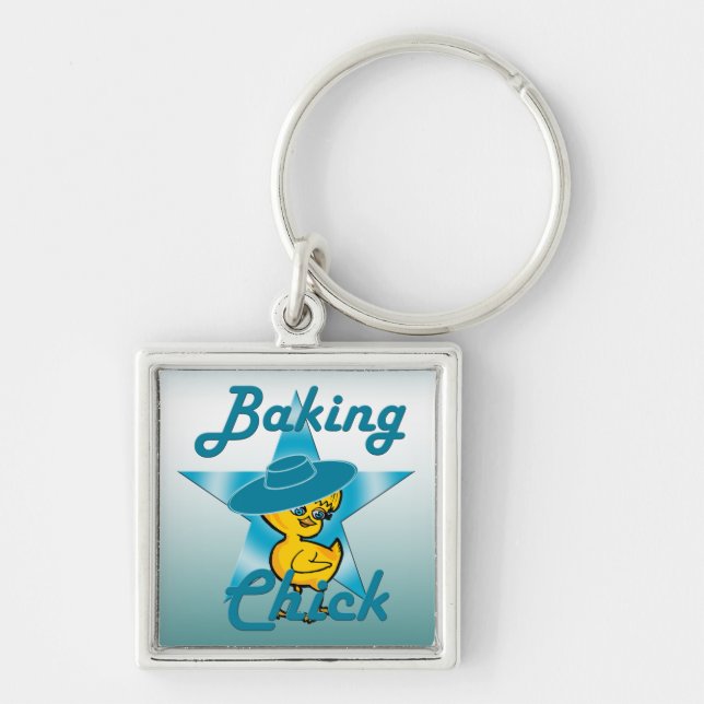 Chaveiro Pintinho Baking nº 7 (Frente)