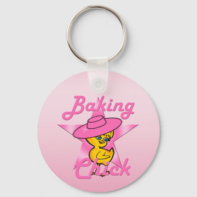 Chaveiro Pintinho Baking nº 8 (Frente)