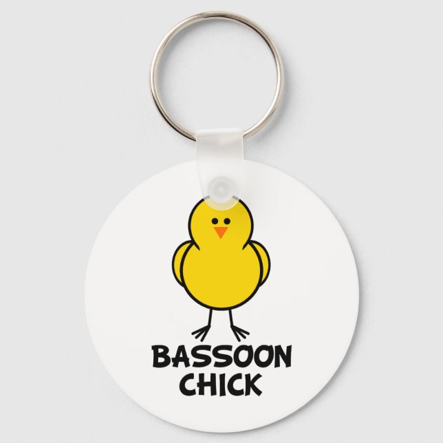 Chaveiro Pintinho Bassoon (Frente)