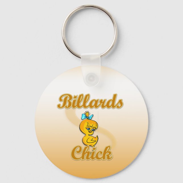 Chaveiro Pintinho Billiards (Frente)