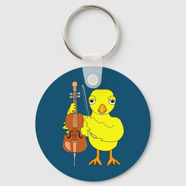 Chaveiro Pintinho Cello (Frente)