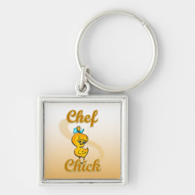 Chaveiro Pintinho Chef (Frente)