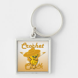 Chaveiro Pintinho Crochet nº 10