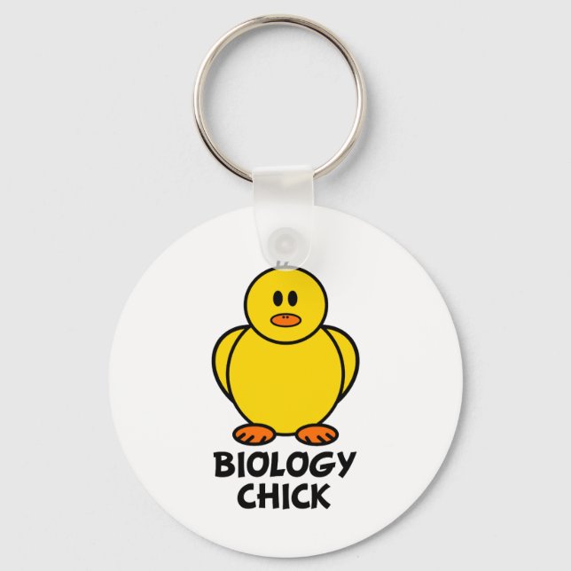 Chaveiro Pintinho de Biologia (Frente)