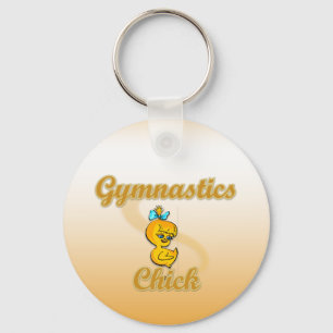 Chaveiro Pintinho de ginástica