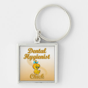 Chaveiro Pintinho de Higienista Dental