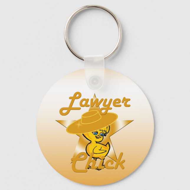 Chaveiro Pintinho de Lacrosse (Frente)