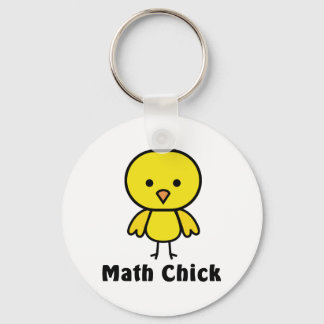 Chaveiro Pintinho de matemática