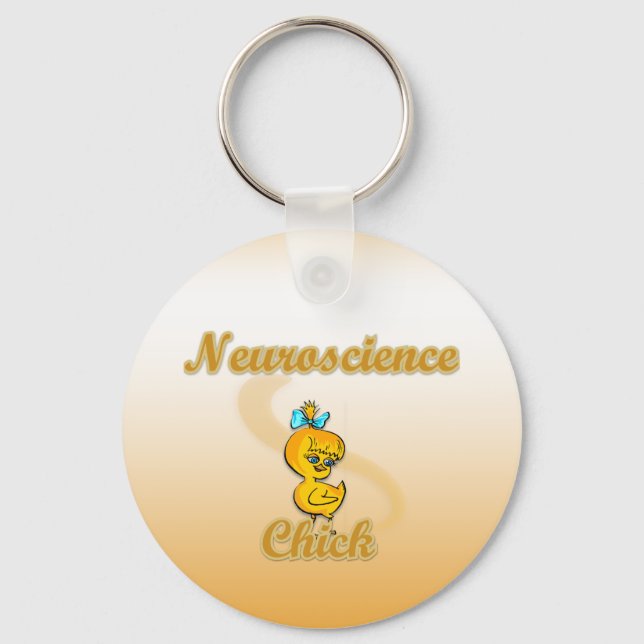 Chaveiro Pintinho de Neurociência (Frente)