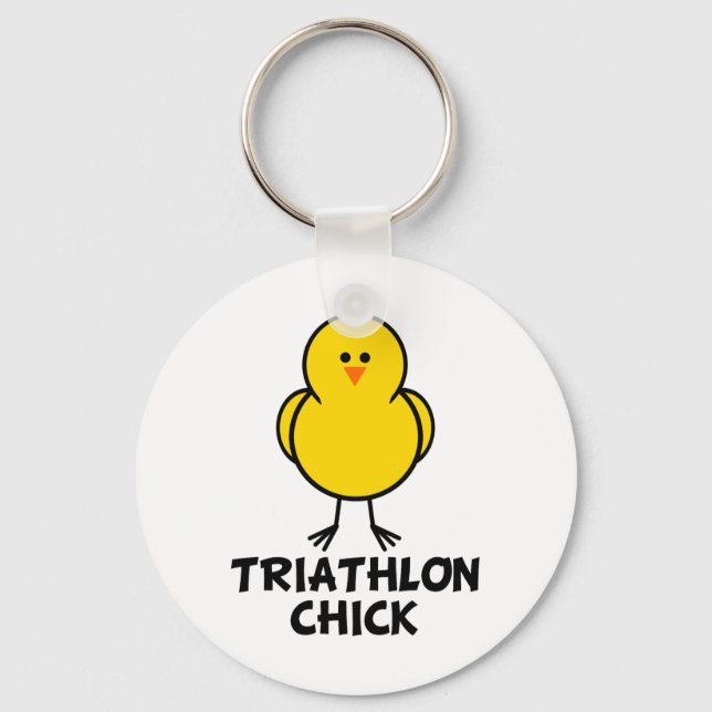 Chaveiro Pintinho de Triathlon (Frente)