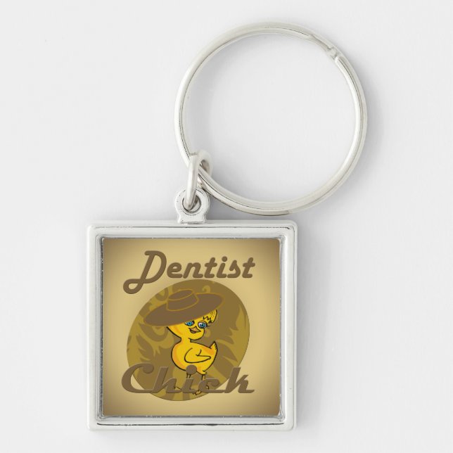 Chaveiro Pintinho Dentista nº 6 (Frente)
