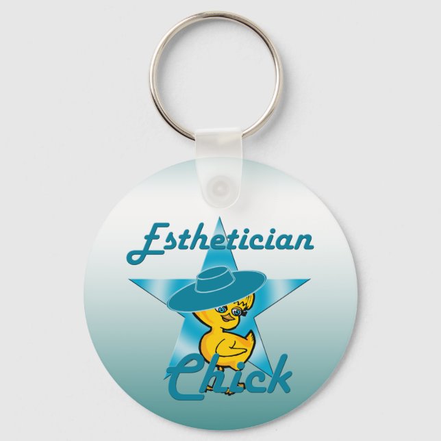 Chaveiro Pintinho esteticista nº 7 (Frente)
